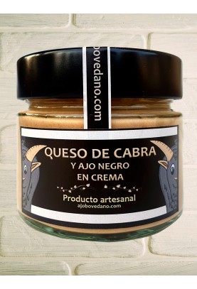 Queso de Cabra y Ajo Negro...